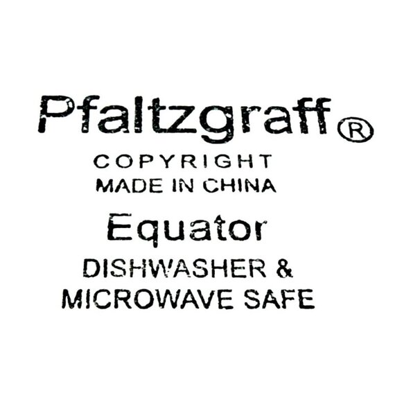 Rare Colorful Pfaltzgraff Equator 9" Ceramic Serving Bowl Dishwasher Microwave - Picture 3 of 6